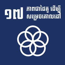 ភាពជាដៃគូសម្រាប់គោលដៅ - គោលដៅ 17